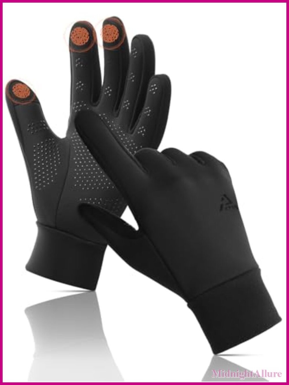 Winter Gloves Touch Screen 3-Layer Liner Running Cycling Hiking